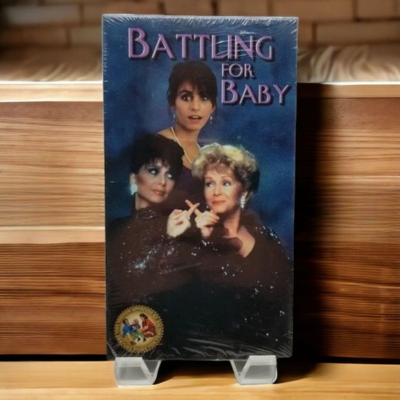 VHS Tape Battling For Baby New Factory Sealed 90s Featured Film Families Video - Picture 1 of 5
